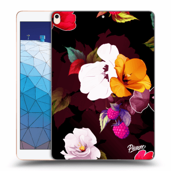 Picasee silikonska prozirna maskica za Apple iPad Air 10.5" 2019 (3.gen) - Flowers and Berries