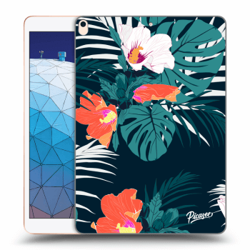 Picasee silikonska prozirna maskica za Apple iPad Air 10.5" 2019 (3.gen) - Monstera Color