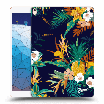 Picasee silikonska prozirna maskica za Apple iPad Air 10.5" 2019 (3.gen) - Pineapple Color