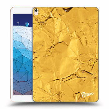 Picasee silikonska prozirna maskica za Apple iPad Air 10.5" 2019 (3.gen) - Gold