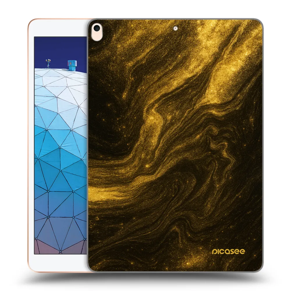 Picasee silikonska prozirna maskica za Apple iPad Air 10.5" 2019 (3.gen) - Black
