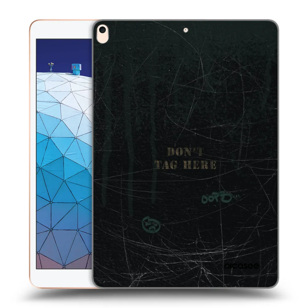 Picasee silikonska prozirna maskica za Apple iPad Air 10.5" 2019 (3.gen) - DON´T TAG