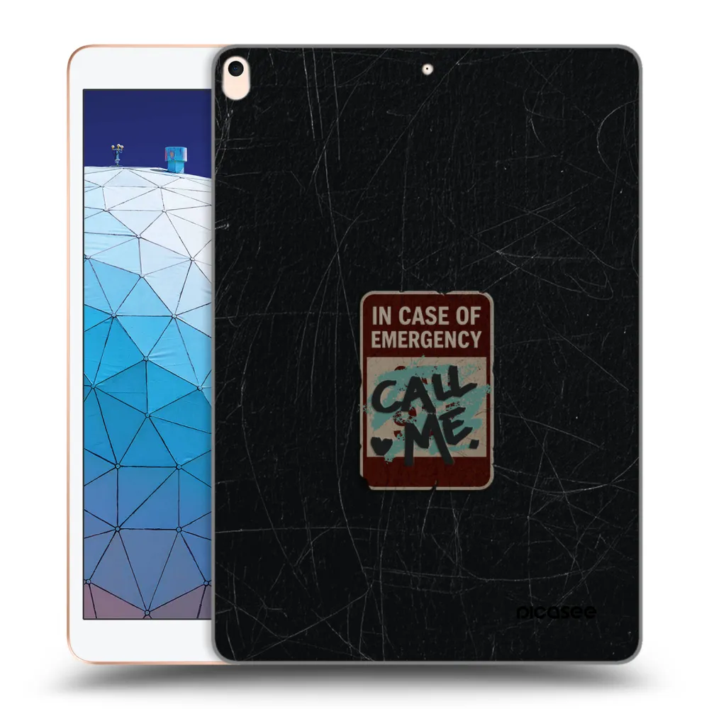 Picasee silikonska prozirna maskica za Apple iPad Air 10.5" 2019 (3.gen) - EMERGENCY