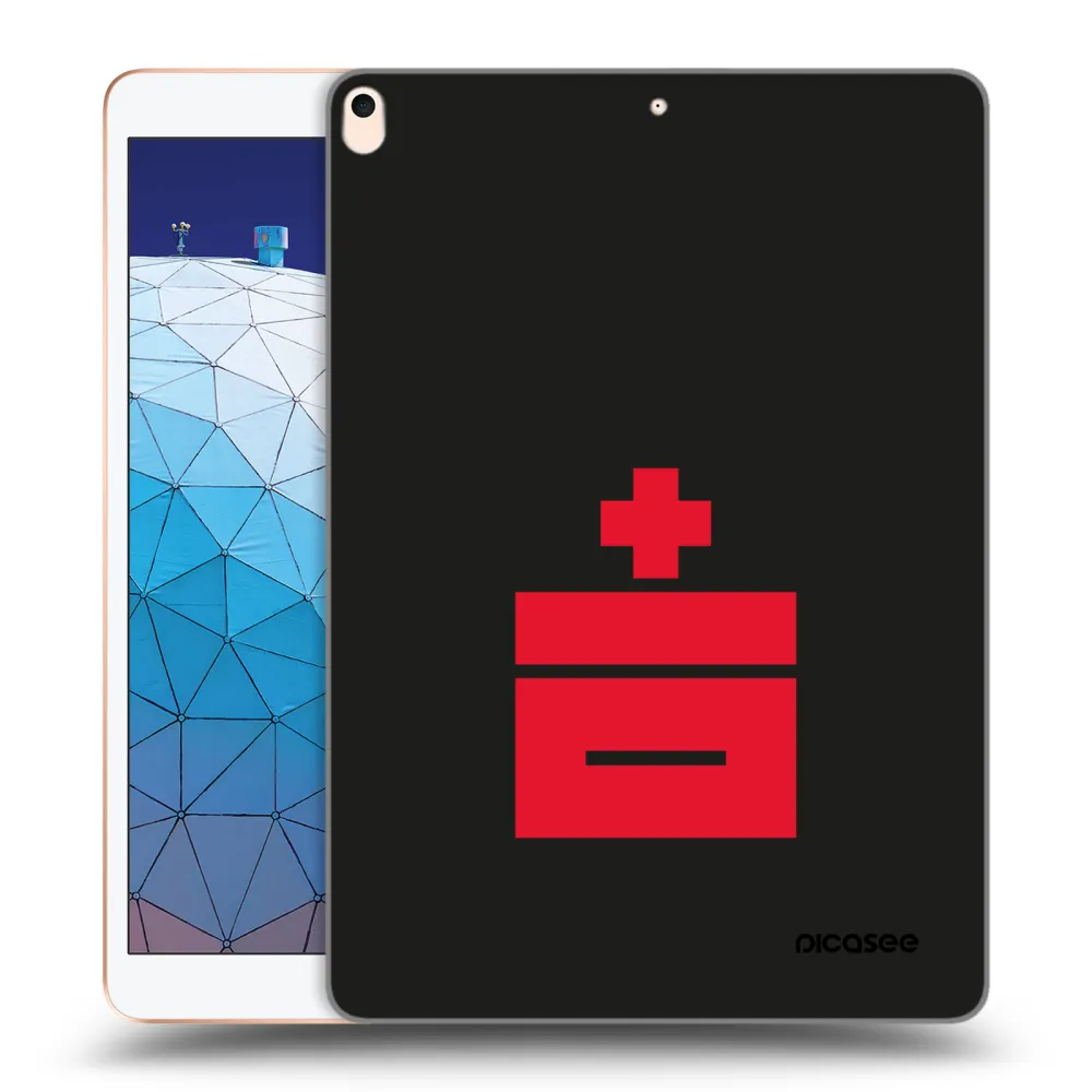 Picasee silikonska prozirna maskica za Apple iPad Air 10.5" 2019 (3.gen) - Le Plastenciaga