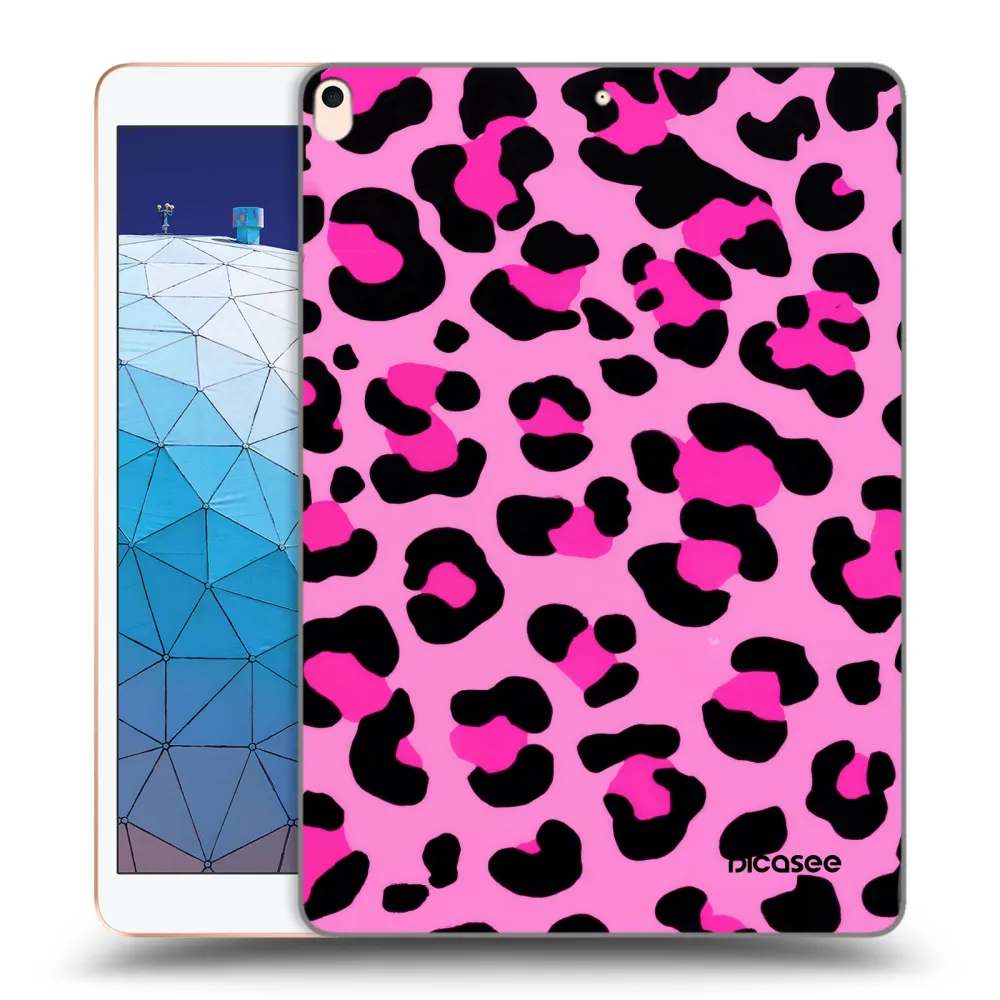 Picasee silikonska prozirna maskica za Apple iPad Air 10.5" 2019 (3.gen) - Pink Tiger