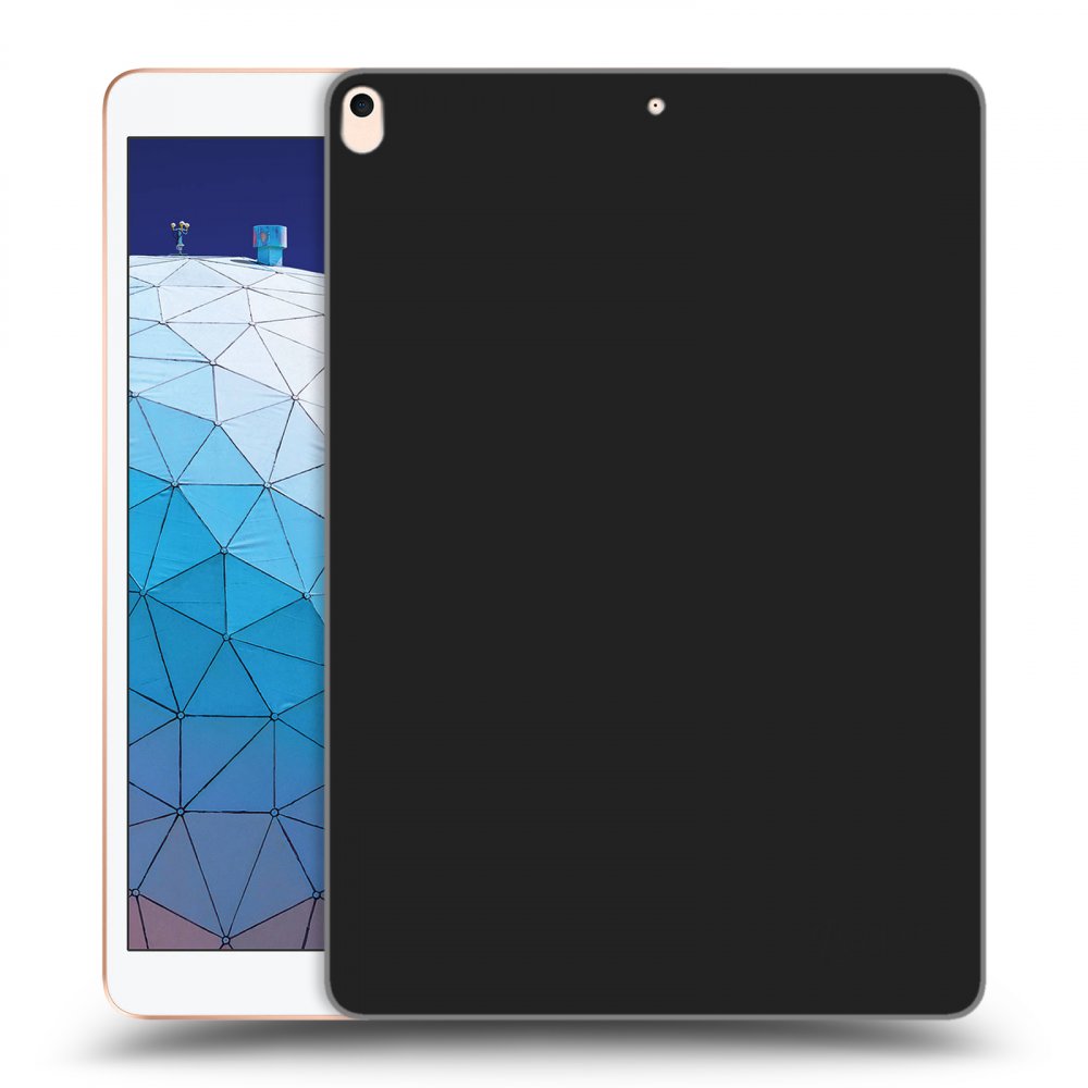 Picasee crna silikonska maskica za Apple iPad Air 10.5" 2019 (3.gen) - Clear