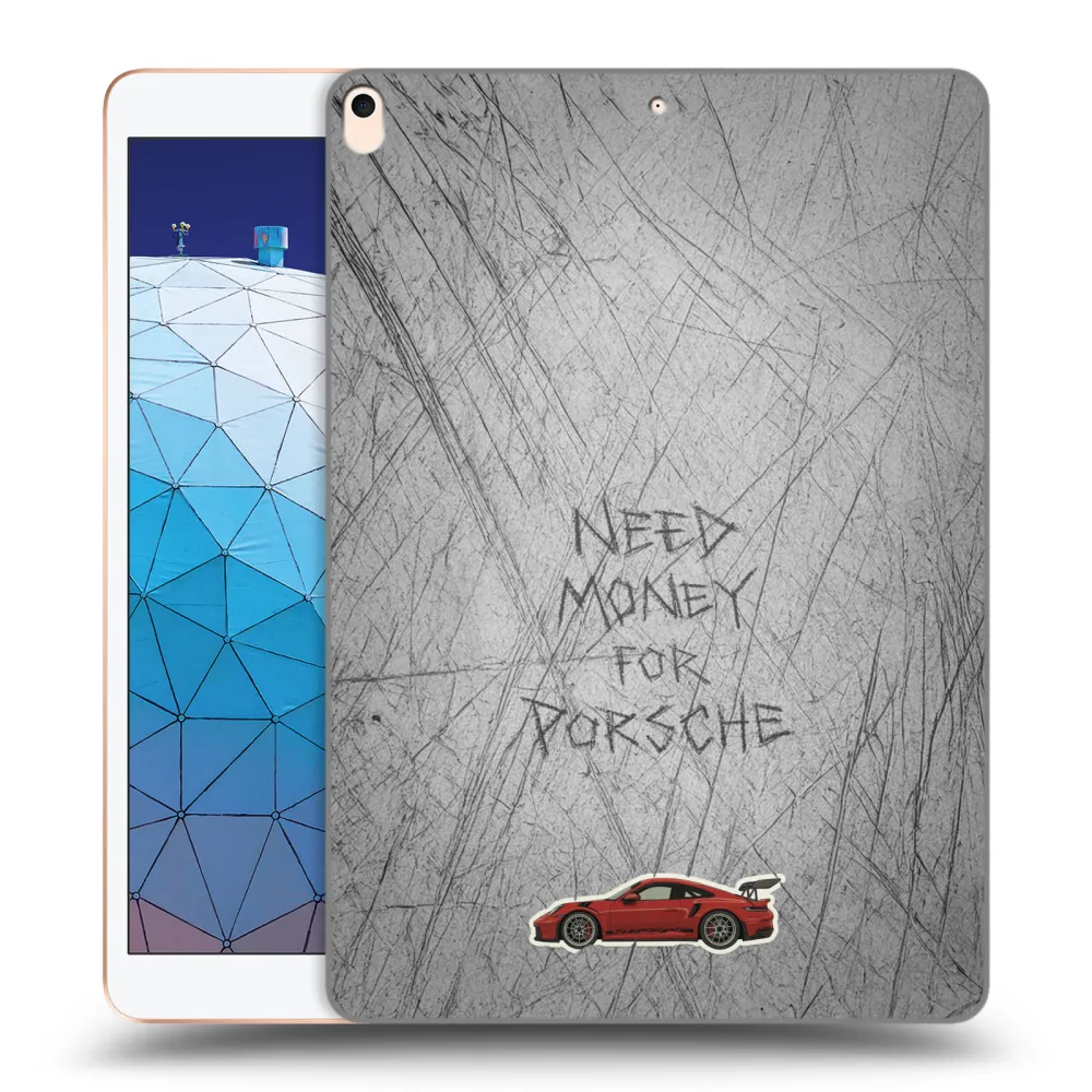 Picasee silikonska prozirna maskica za Apple iPad Air 10.5" 2019 (3.gen) - Garage Scratch