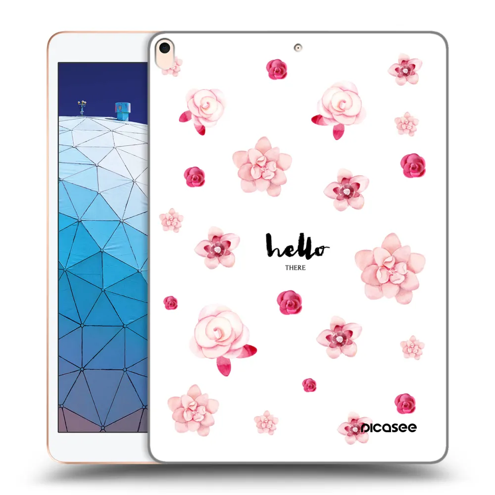 Picasee silikonska prozirna maskica za Apple iPad Air 10.5" 2019 (3.gen) - Hello there