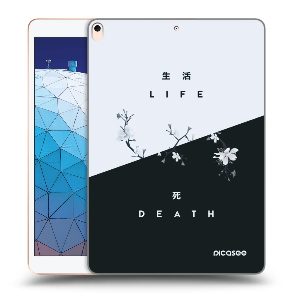 Picasee silikonska prozirna maskica za Apple iPad Air 10.5" 2019 (3.gen) - Life - Death
