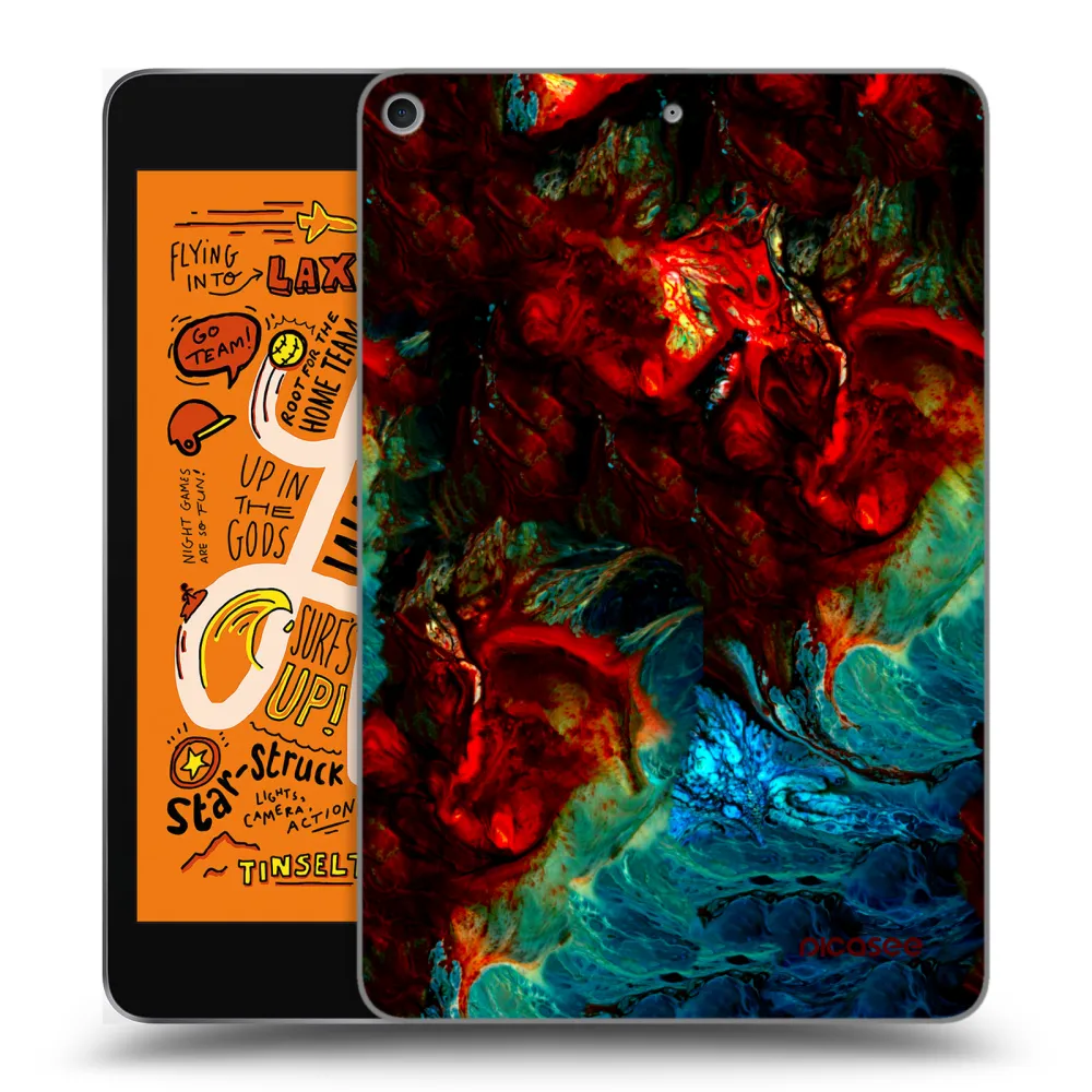 Picasee silikonska prozirna maskica za Apple iPad mini 2019 (5. gen) - Universe
