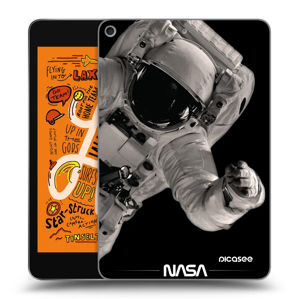 Picasee silikonska prozirna maskica za Apple iPad mini 2019 (5. gen) - Astronaut Big