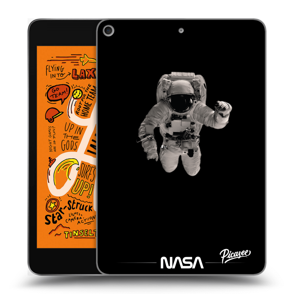 Picasee silikonska prozirna maskica za Apple iPad mini 2019 (5. gen) - Astronaut Minimal