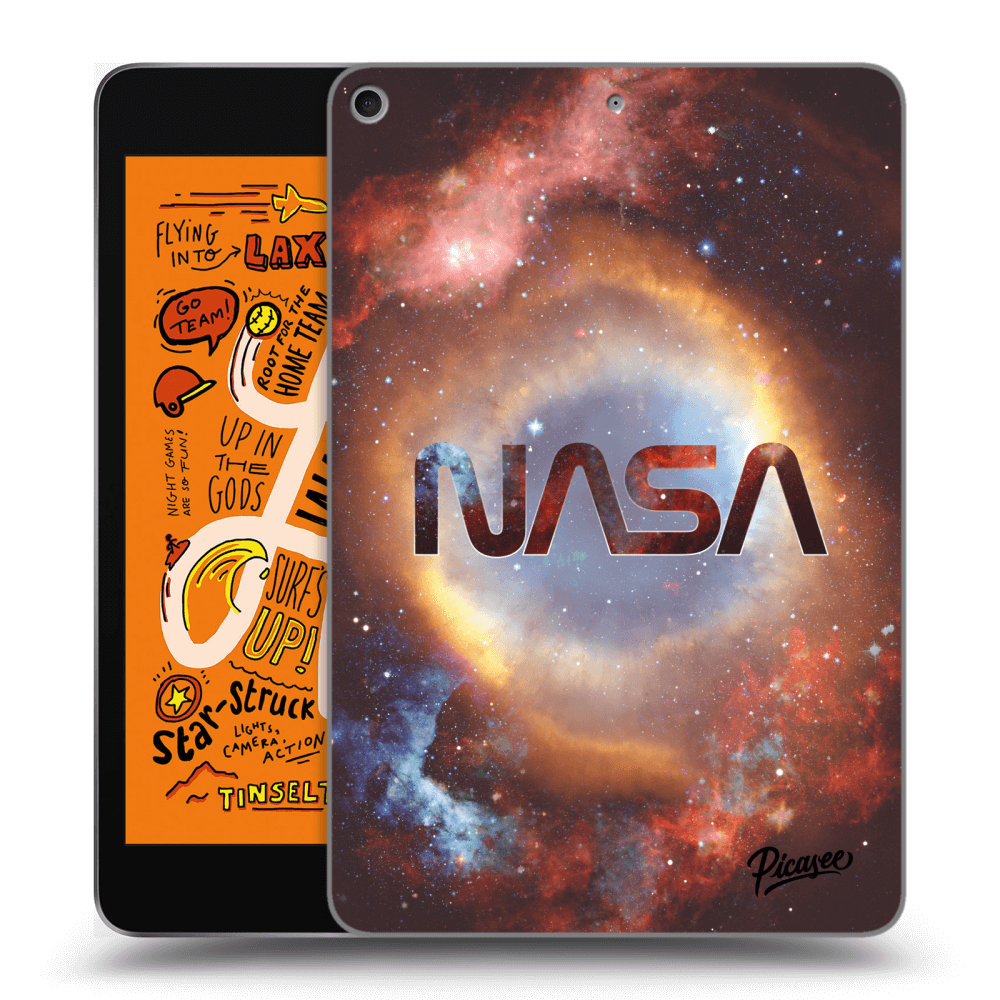 Picasee crna silikonska maskica za Apple iPad mini 2019 (5. gen) - Nebula
