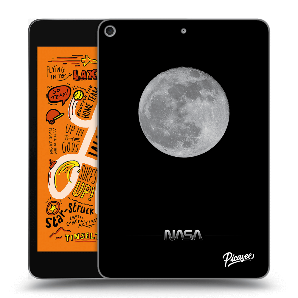 Picasee silikonska prozirna maskica za Apple iPad mini 2019 (5. gen) - Moon Minimal