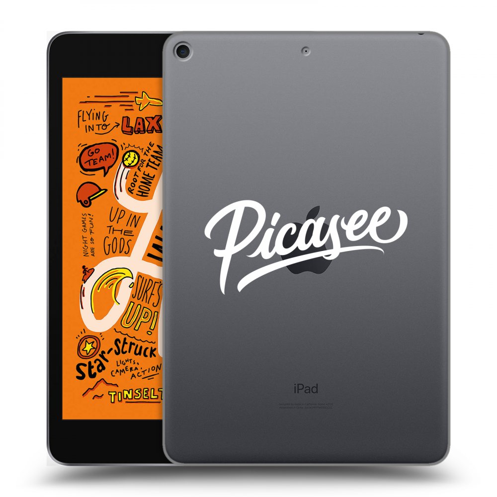 Picasee silikonska prozirna maskica za Apple iPad mini 2019 (5. gen) - Picasee - White