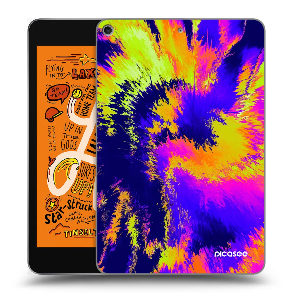 Picasee silikonska prozirna maskica za Apple iPad mini 2019 (5. gen) - Burn