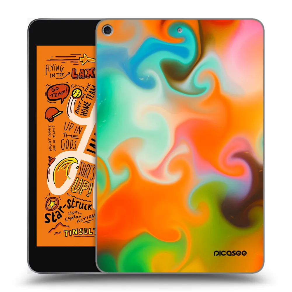 Picasee silikonska prozirna maskica za Apple iPad mini 2019 (5. gen) - Juice