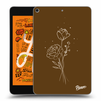 Maskica za Apple iPad mini 2019 (5. gen) - Brown flowers