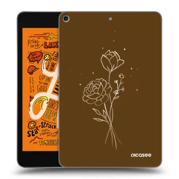 Maskica za Apple iPad mini 2019 (5. gen) - Brown flowers