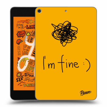 Picasee silikonska prozirna maskica za Apple iPad mini 2019 (5. gen) - I am fine
