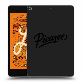 Picasee crna silikonska maskica za Apple iPad mini 2019 (5. gen) - Picasee - old logo - black