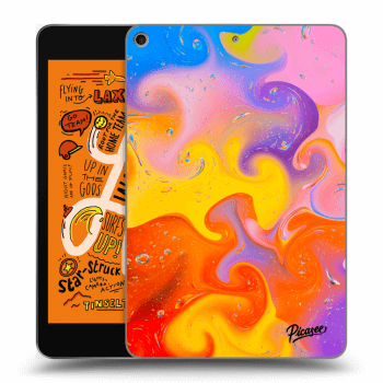 Picasee crna silikonska maskica za Apple iPad mini 2019 (5. gen) - Bubbles