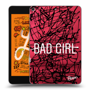 Picasee silikonska prozirna maskica za Apple iPad mini 2019 (5. gen) - Bad girl