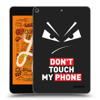 Picasee crna silikonska maskica za Apple iPad mini 2019 (5. gen) - Evil Eye - Transparent