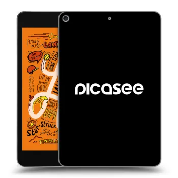 Picasee crna silikonska maskica za Apple iPad mini 2019 (5. gen) - Picasee - new logo - white
