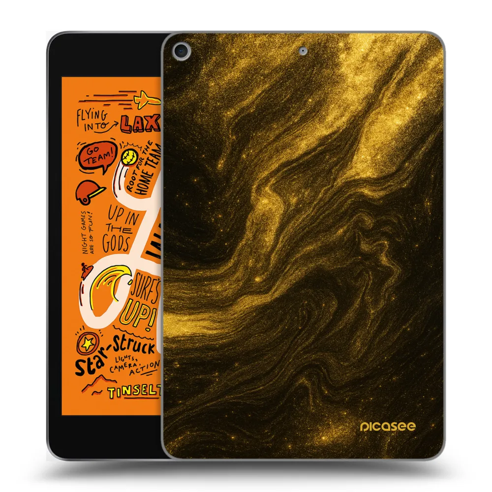 Picasee silikonska prozirna maskica za Apple iPad mini 2019 (5. gen) - Black