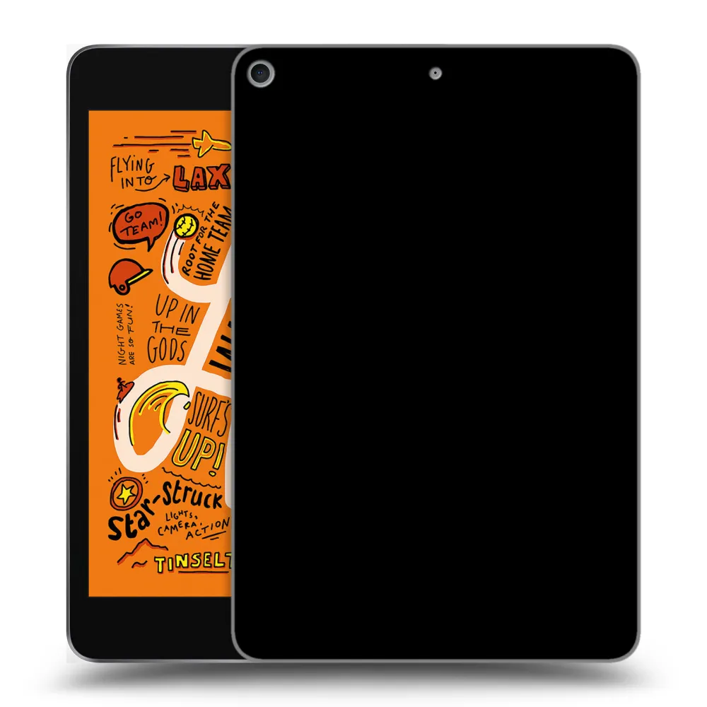 Picasee crna silikonska maskica za Apple iPad mini 2019 (5. gen) - Picasee - new logo - black