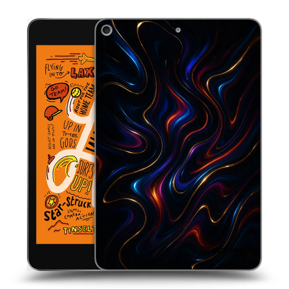 Picasee silikonska prozirna maskica za Apple iPad mini 2019 (5. gen) - Noir