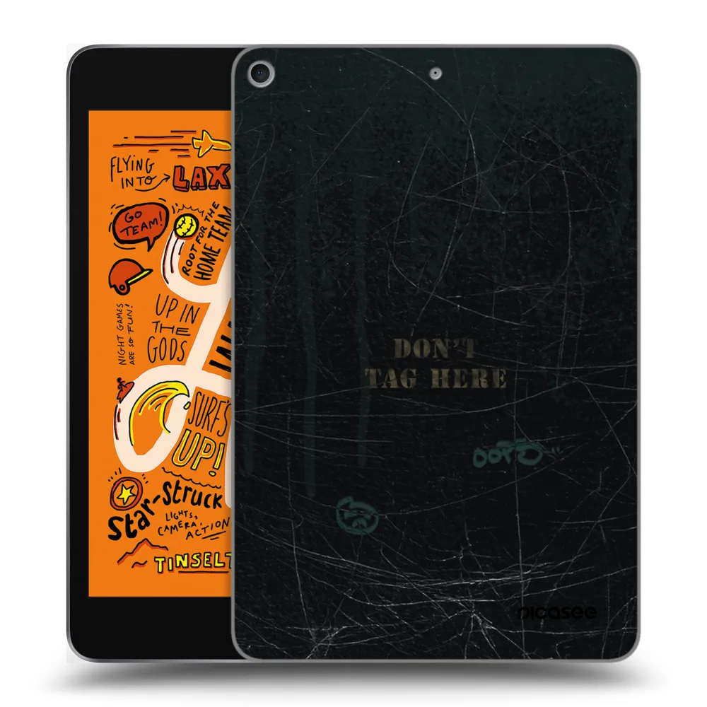 Picasee silikonska prozirna maskica za Apple iPad mini 2019 (5. gen) - DON´T TAG