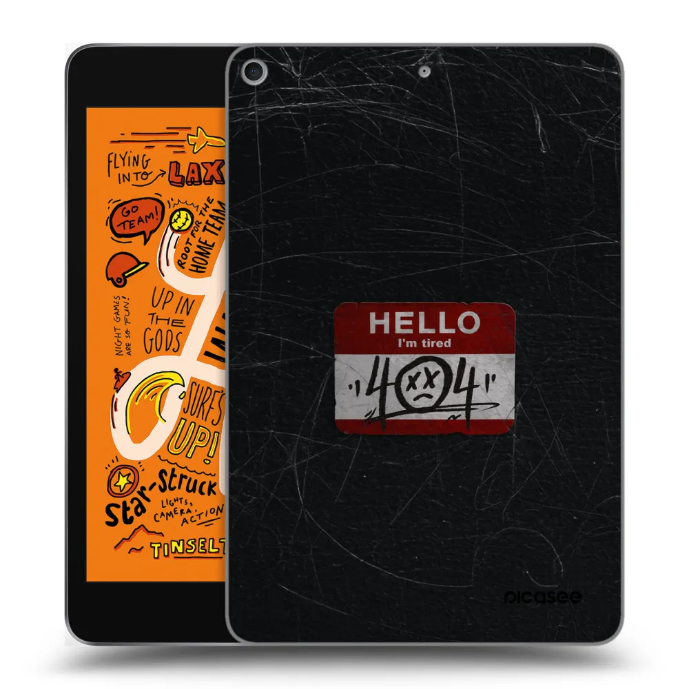 Picasee silikonska prozirna maskica za Apple iPad mini 2019 (5. gen) - HELLO 404