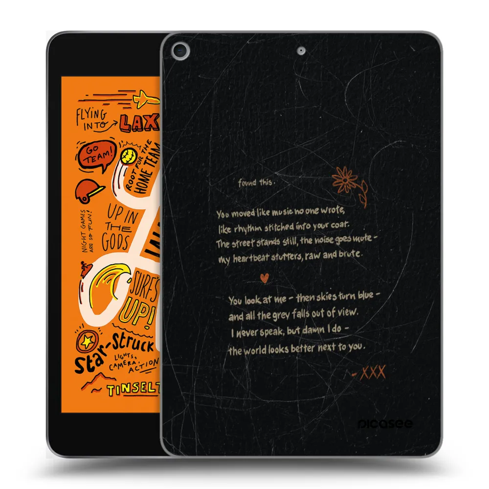 Picasee silikonska prozirna maskica za Apple iPad mini 2019 (5. gen) - POET