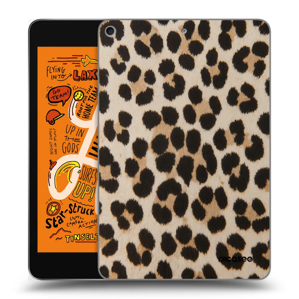 Picasee silikonska prozirna maskica za Apple iPad mini 2019 (5. gen) - Brown Tiger