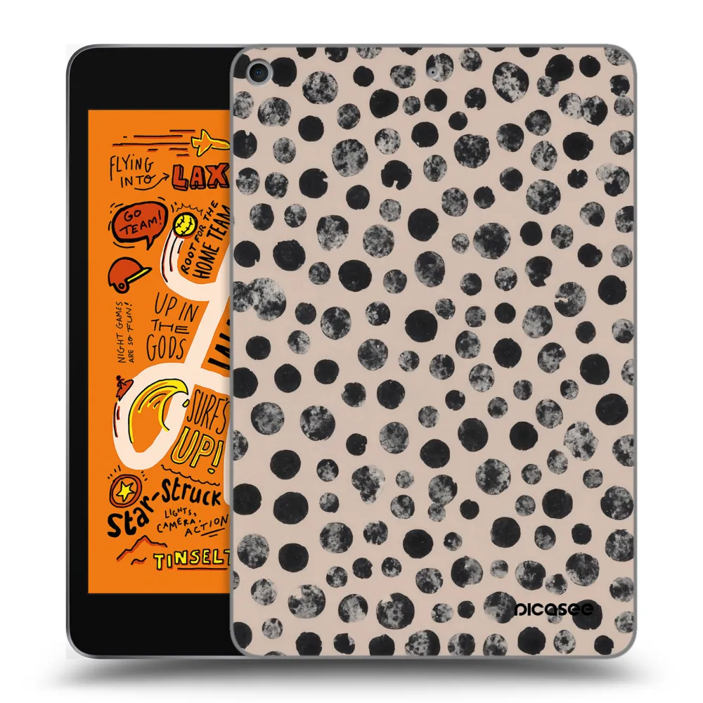 Picasee silikonska prozirna maskica za Apple iPad mini 2019 (5. gen) - Dots