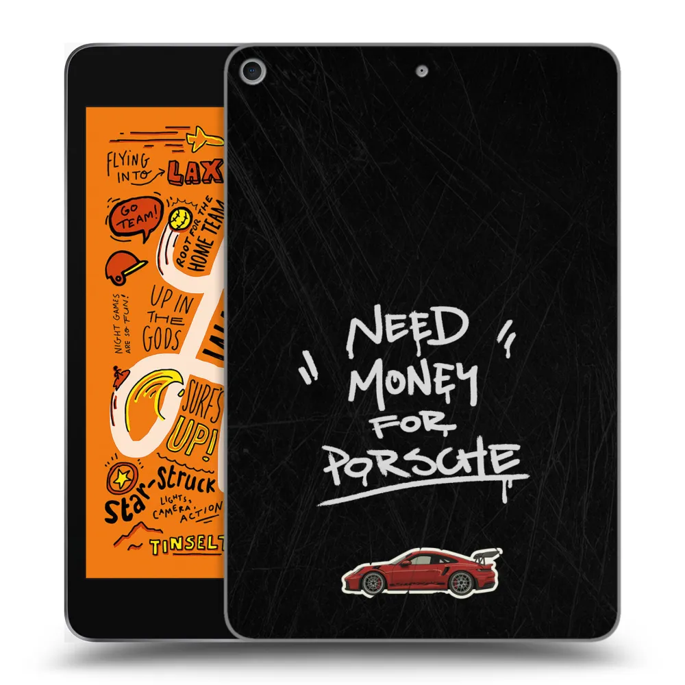 Picasee silikonska prozirna maskica za Apple iPad mini 2019 (5. gen) - Dark Racer