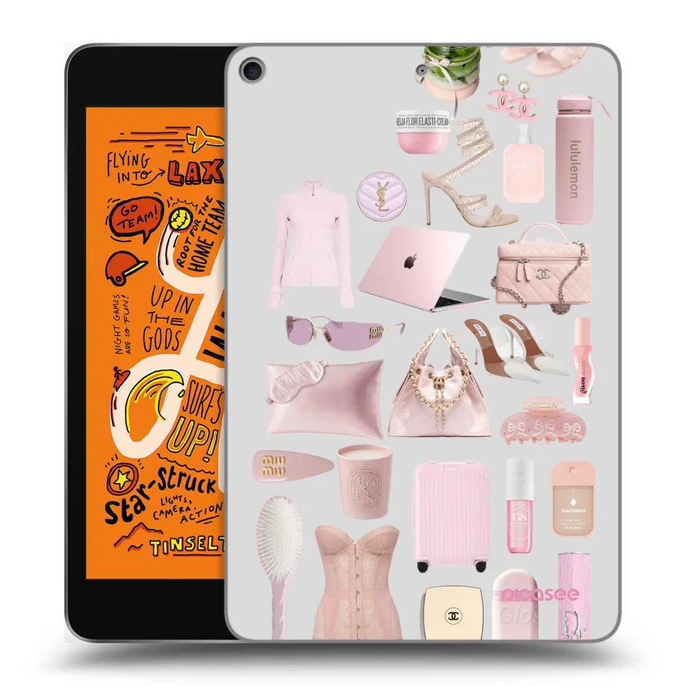 Picasee silikonska prozirna maskica za Apple iPad mini 2019 (5. gen) - Glam Babe