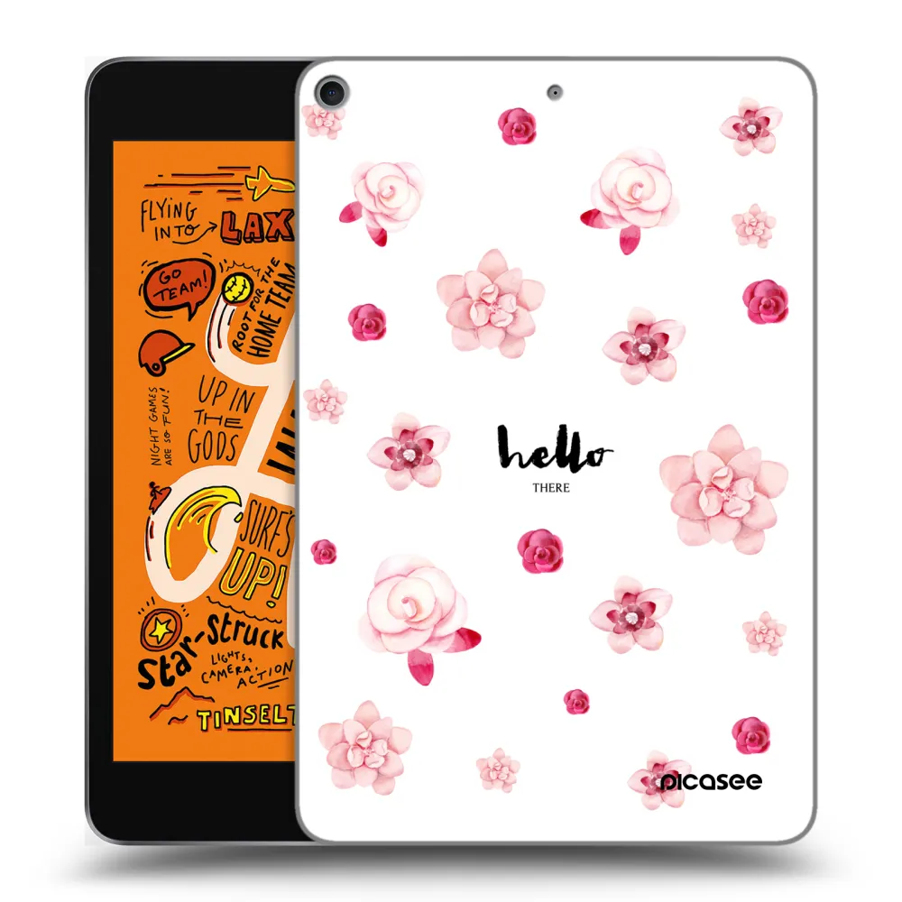 Picasee silikonska prozirna maskica za Apple iPad mini 2019 (5. gen) - Hello there