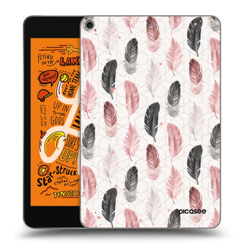 Picasee silikonska prozirna maskica za Apple iPad mini 2019 (5. gen) - Feather 2
