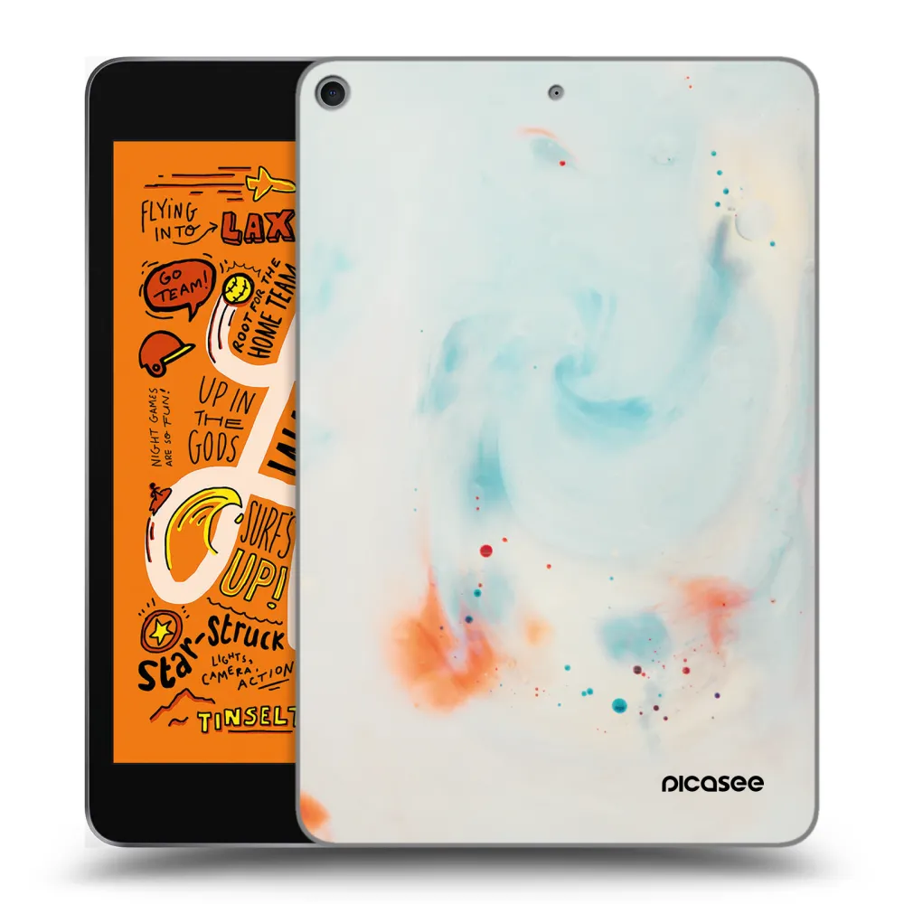 Picasee silikonska prozirna maskica za Apple iPad mini 2019 (5. gen) - Splash
