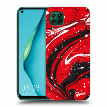 Maskica za Huawei P40 Lite - Red black