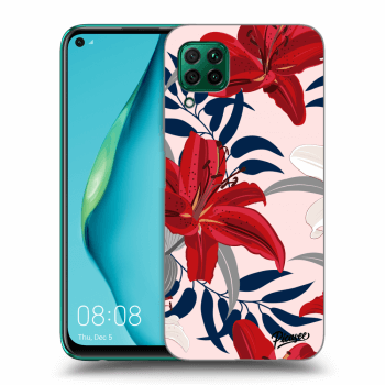 Maskica za Huawei P40 Lite - Red Lily