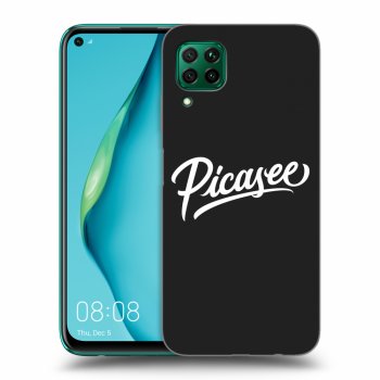 Picasee crna silikonska maskica za Huawei P40 Lite - Picasee - White