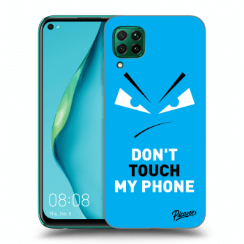 Maskica za Huawei P40 Lite - Evil Eye - Blue
