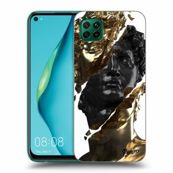 Maskica za Huawei P40 Lite - Gold - Black