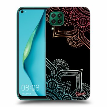 Maskica za Huawei P40 Lite - Flowers pattern