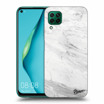 Maskica za Huawei P40 Lite - White marble