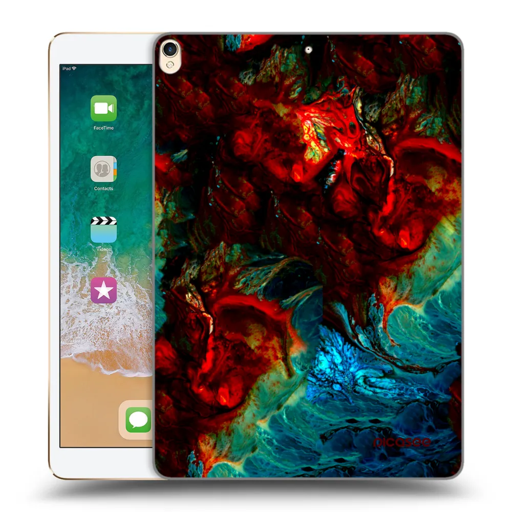 Picasee silikonska prozirna maskica za Apple iPad Pro 10.5" 2017 (2. gen) - Universe